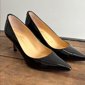 Ivanka Trump Black Heels Classic Pointed-Toe Pumps